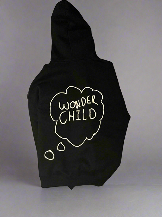 *WONDER CHILD* Black Hoodie