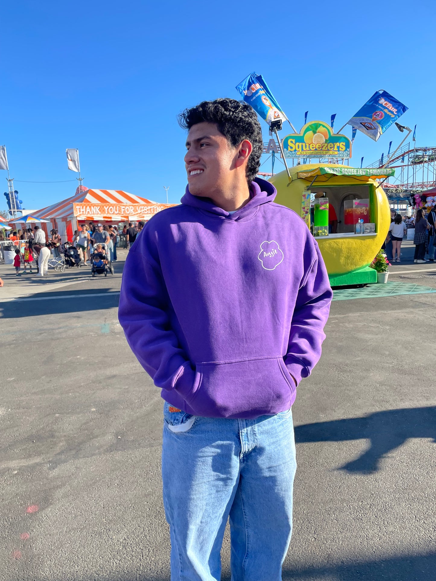 *WONDER CHILD* Purple Hoodie
