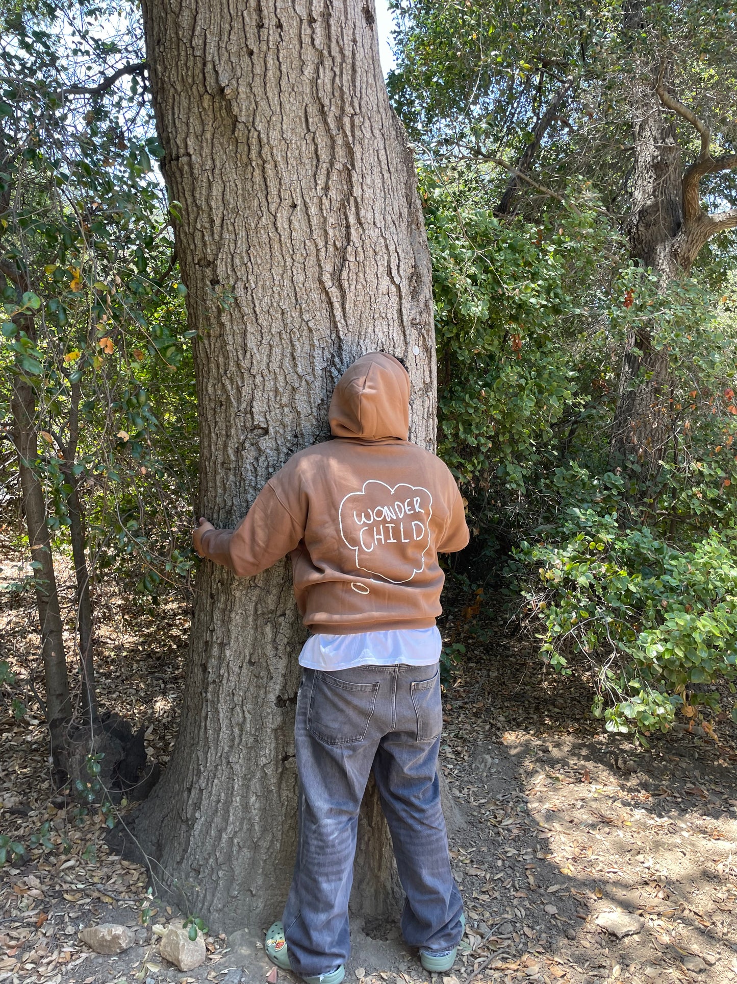 *WONDER CHILD* Brown Hoodie