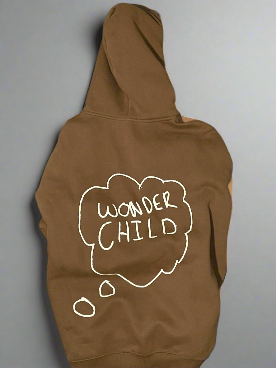 *WONDER CHILD* Brown Hoodie